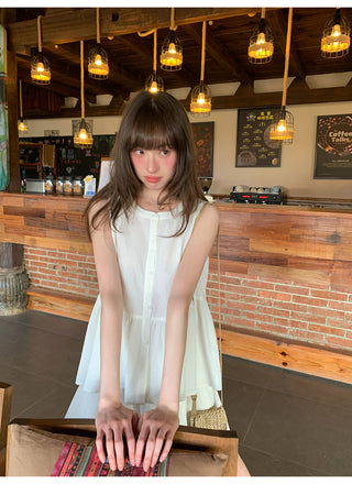 Doll shirt culottes set