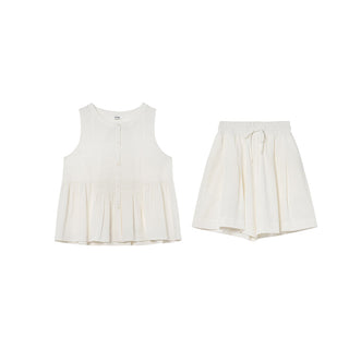 Doll shirt culottes set