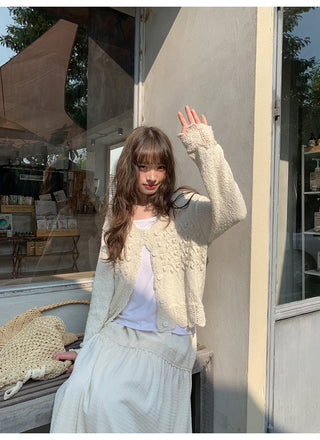 French lace A-line dress