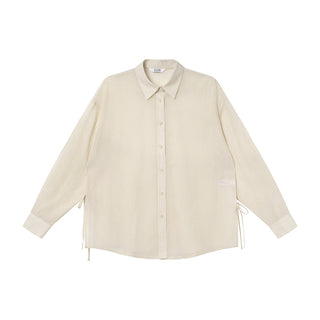 Sheer lace shirt