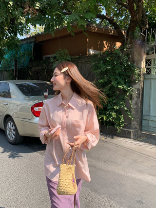 Minimal long sleeve shirt