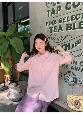 Minimal long sleeve shirt
