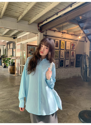 Minimal long sleeve shirt