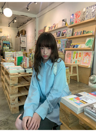 Minimal long sleeve shirt