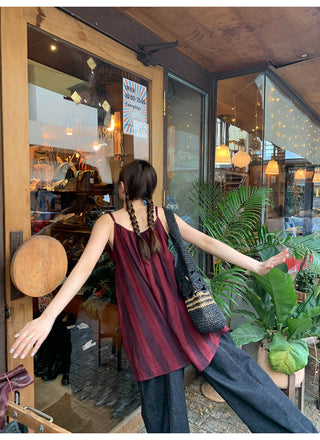 Plaid bandage top