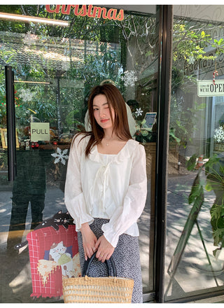 Ruffle two-piece top
