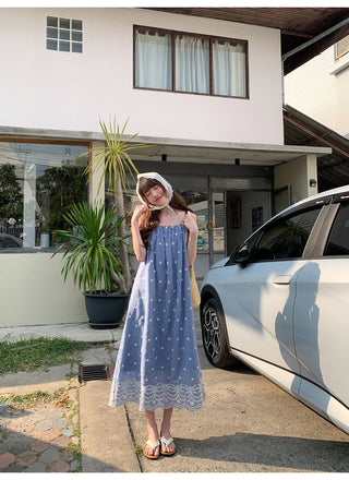 Tassel suspender dress