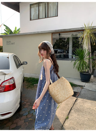 Tassel suspender dress