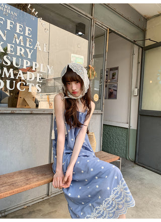 Tassel suspender dress