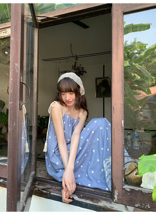 Tassel suspender dress