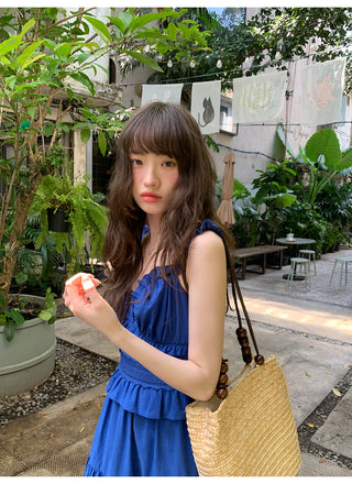 Fly sleeve dress