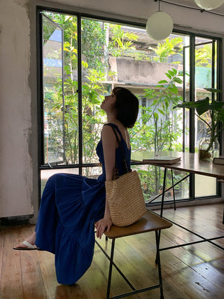 Fly sleeve dress