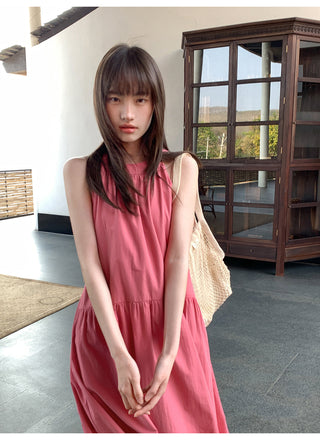Spaghetti strap swing dress