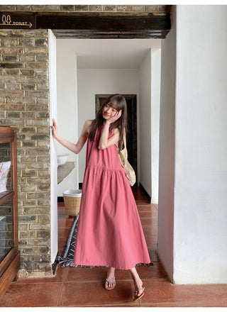 Spaghetti strap swing dress