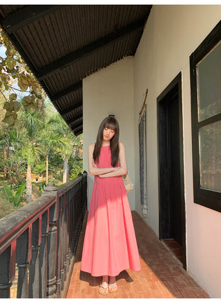 Spaghetti strap swing dress