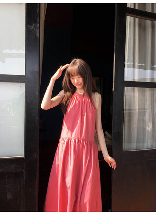 Spaghetti strap swing dress