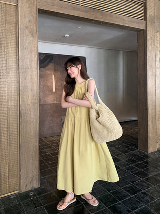Spaghetti strap swing dress