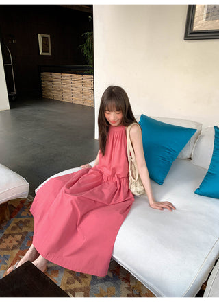 Spaghetti strap swing dress