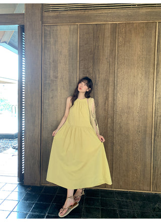 Spaghetti strap swing dress