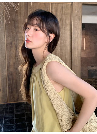 Spaghetti strap swing dress