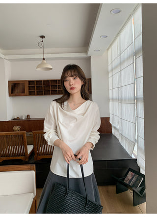 Irregular hem dress