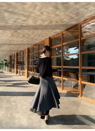 Irregular hem dress