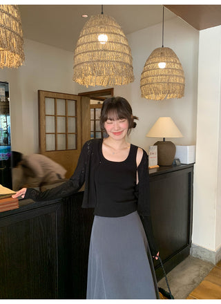 Irregular hem dress