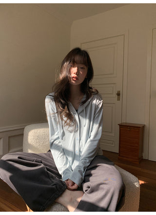 Hooded cardigan