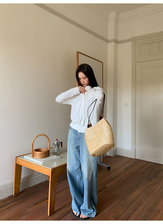 Hooded cardigan