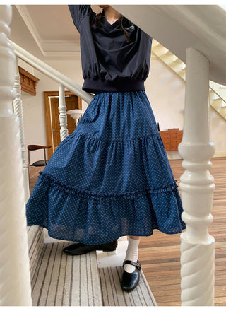 Polka dot skirt