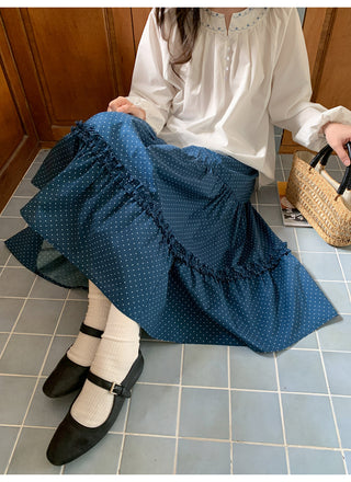 Polka dot skirt