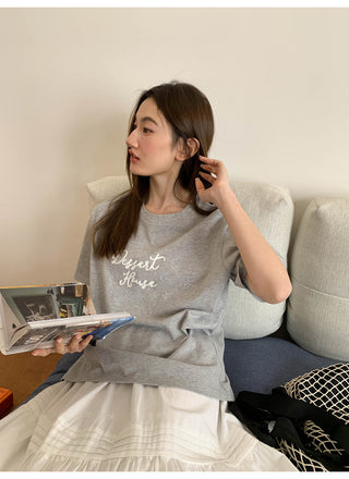Hollow embroidered dress