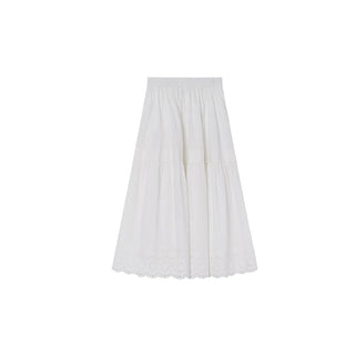 Hollow embroidered dress