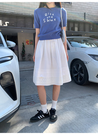 French pleat dress