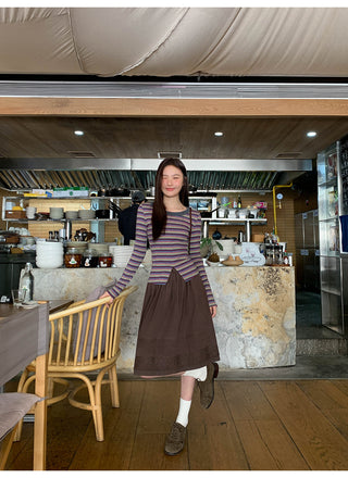French pleat dress