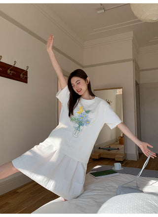 French pleat dress