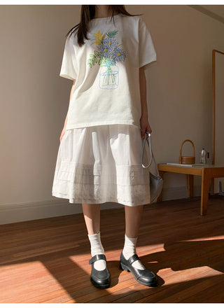French pleat dress