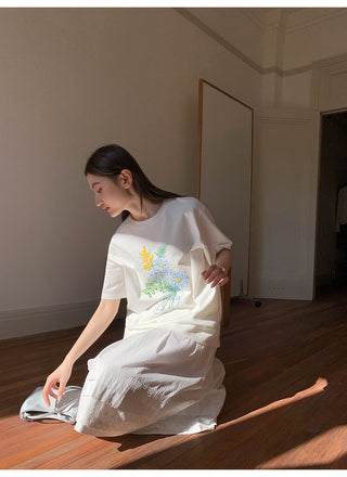 French pleat dress