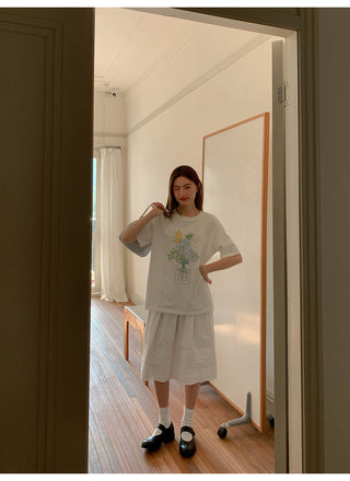 French pleat dress