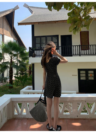 Floral tea dress