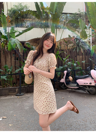 Floral tea dress