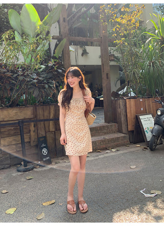 Floral tea dress