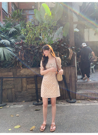 Floral tea dress
