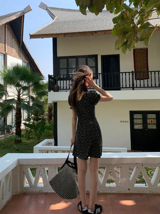 Floral tea dress