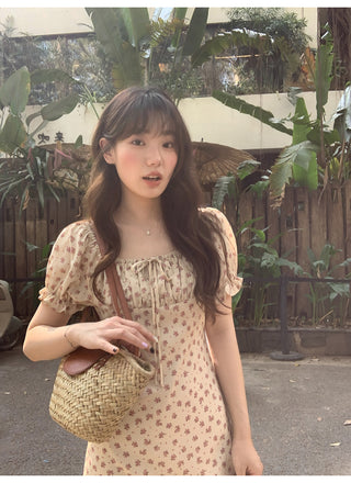 Floral tea dress