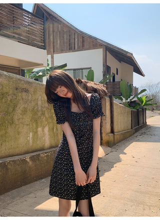 Floral tea dress