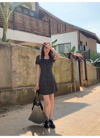 Floral tea dress