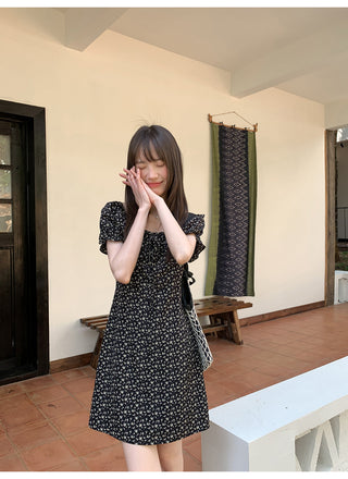 Floral tea dress