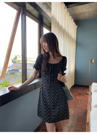 Floral tea dress