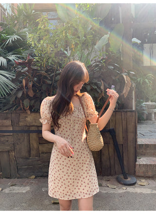 Floral tea dress